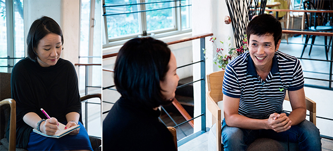 필자와 박순호 대표 © 이강혁