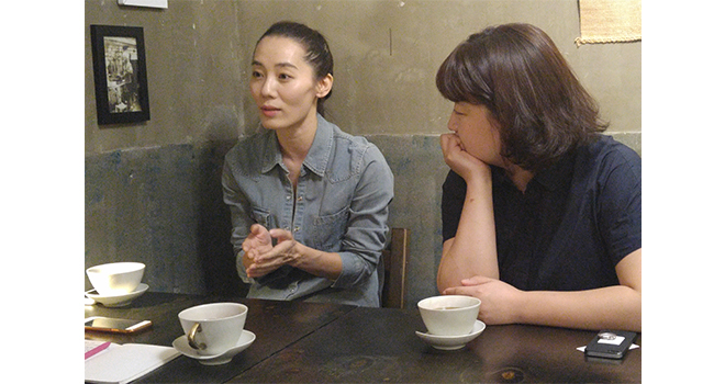 ▲ 소리꾼 이승희, 고수 이향하 © 박예림